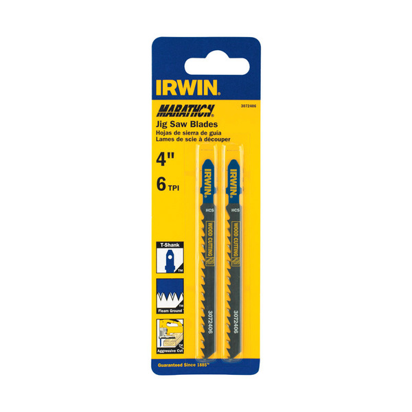 Irwin JIGSAW BLD 4""X6T 2PK 3072406